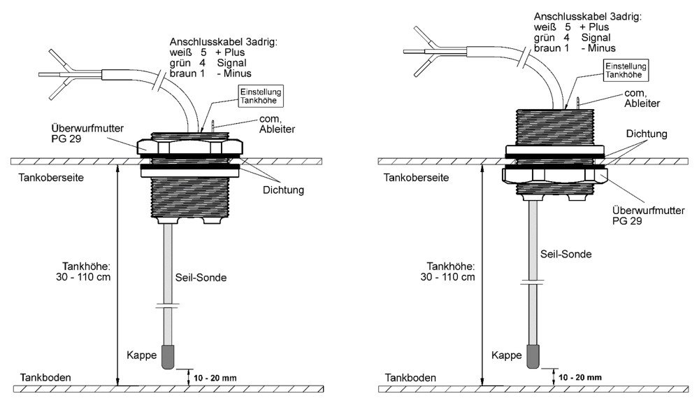 Votronic electrodo de depósito 30-110 K-FL - Imagen 2