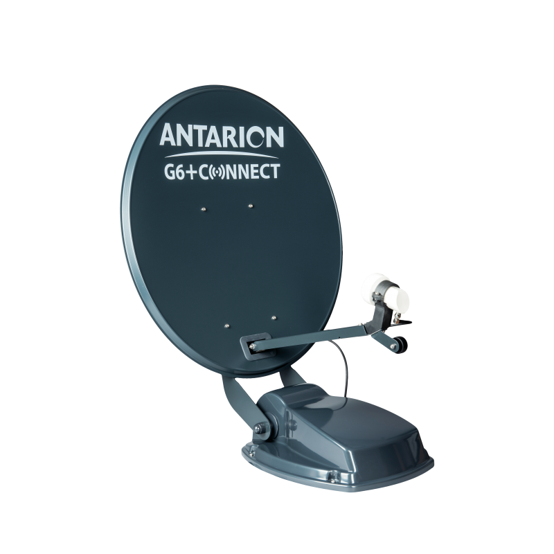 Antena parabólica automática Antarion G6+ Connect 65cm, gris