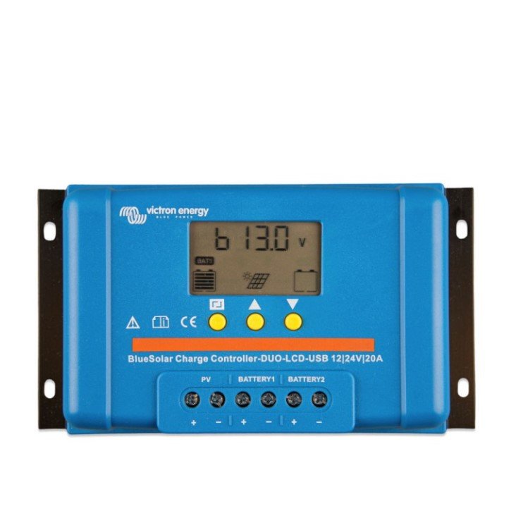 Victron Energy BlueSolar PWM DUO 12/24 V - 20A Regulador de carga