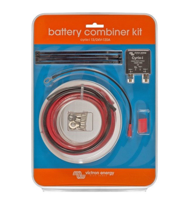 Victron Energy Cyrix-ct Retail 12/24 V 120A Kit de interruptor de batería inteligente