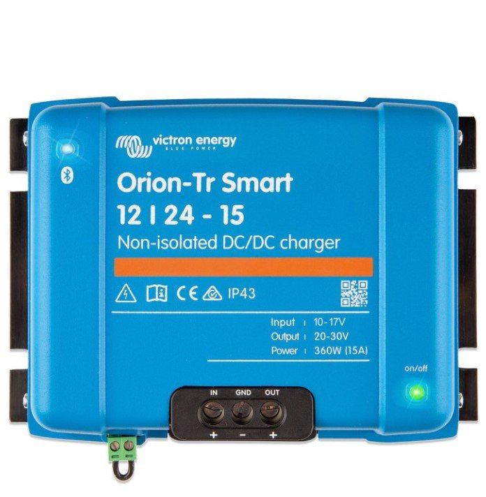 Victron Energy Orion-Tr Smart 12/24 V 15 A Cargador DC-DC no aislado