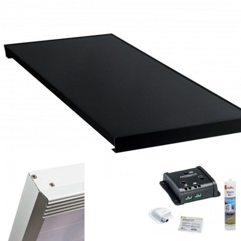 120W sistema solar monocristalino PERC, panel solar para autocaravana