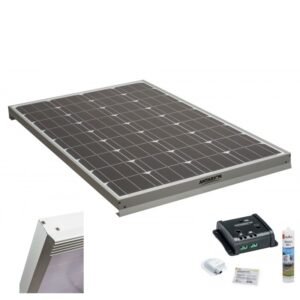 110W sistema solar monocristalino, panel solar de camping para autocaravana