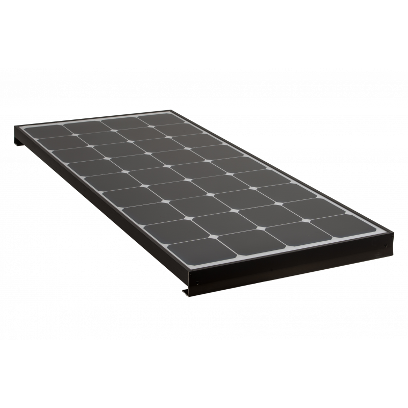 120W sistema solar monocristalino SUNPOWER, panel solar para camping para autocaravana