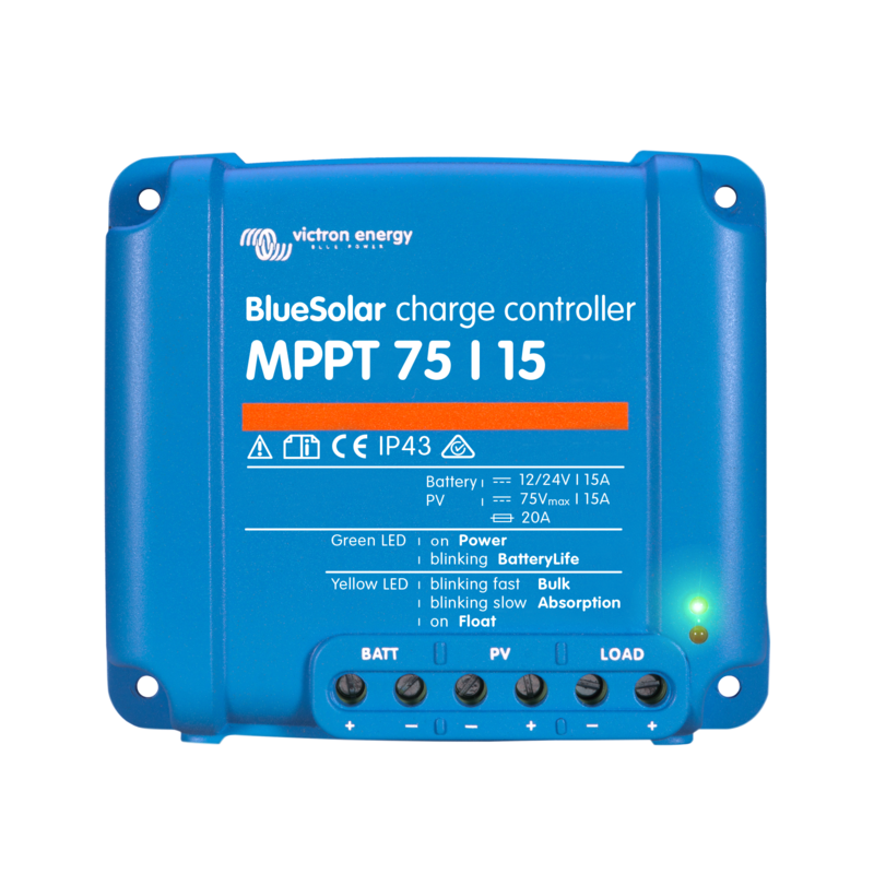 Victron Energy BlueSolar MPPT 100/15 Retail regulador de carga