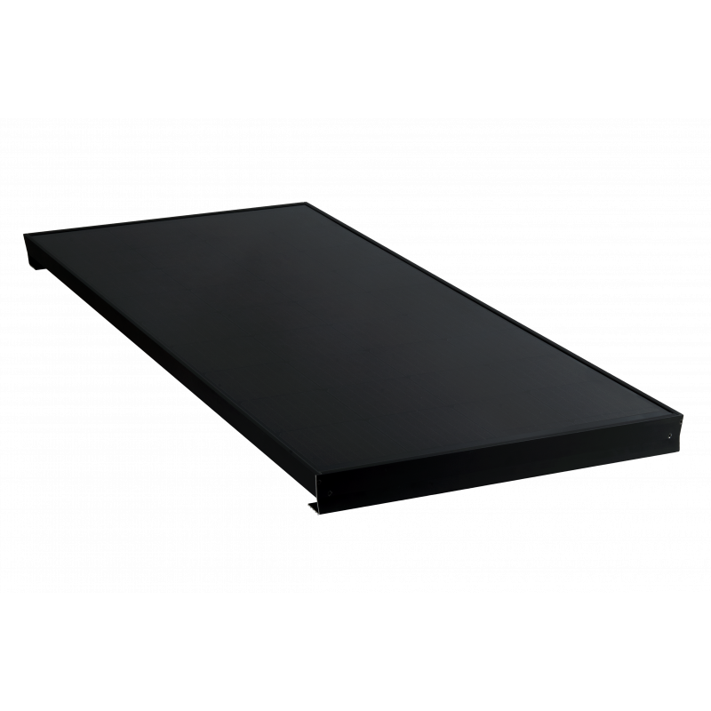 140W Panel solar negro para autocaravanas, camper, rv