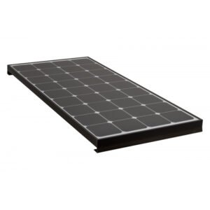 120W Panel solar booster negro para autocaravanas, camper, rv