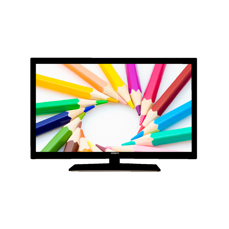 Antarion TV Televisión 19 pulgadas DVBT-2 DVBS2 12 / 24 / 220 V