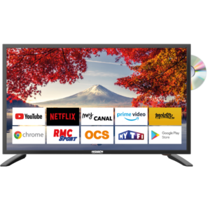 Antarion Smart TV 19 pulgadas DVBT-2 +DVD 12 / 24 / 220 V