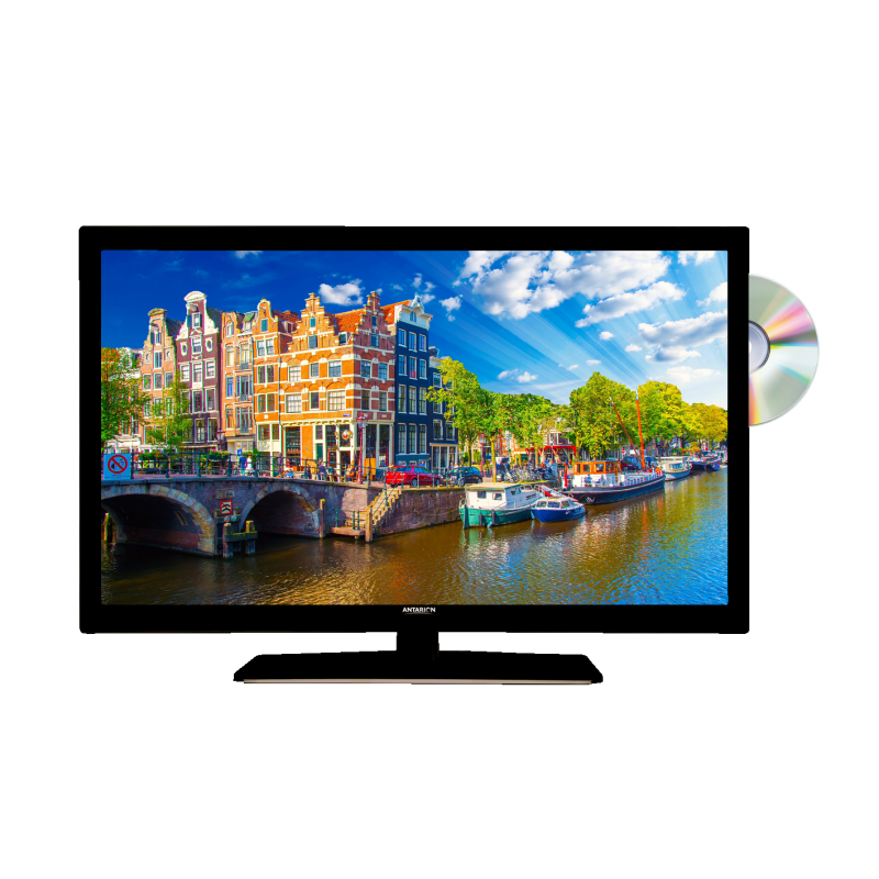 Televisor Antarion 22 pulgadas DVBT-2 +DVD 12 / 24 / 220 V