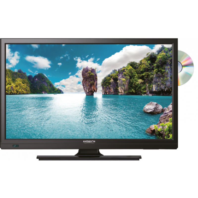 Televisor Antarion 24 pulgadas DVBT-2 DVBS2 +DVD 12 / 24 / 220 V
