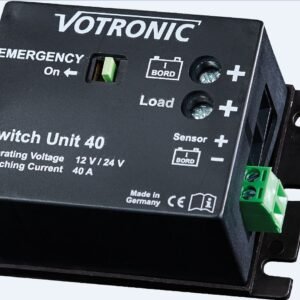 Votronic Interruptor principal de la batería, Switch Unit 40 A 12/ 24 V