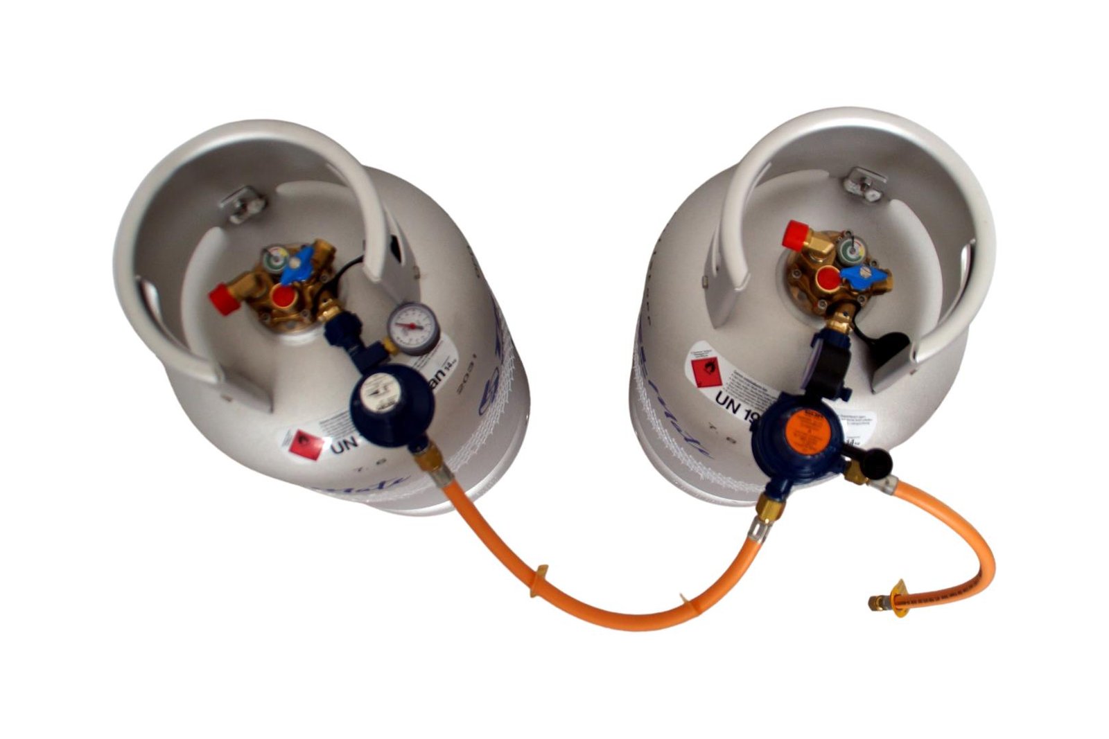 GOK sistema de 2 cilindros de gas Caramatic BasicTwo 30 mbar 1,5 kg/h - Imagen 3